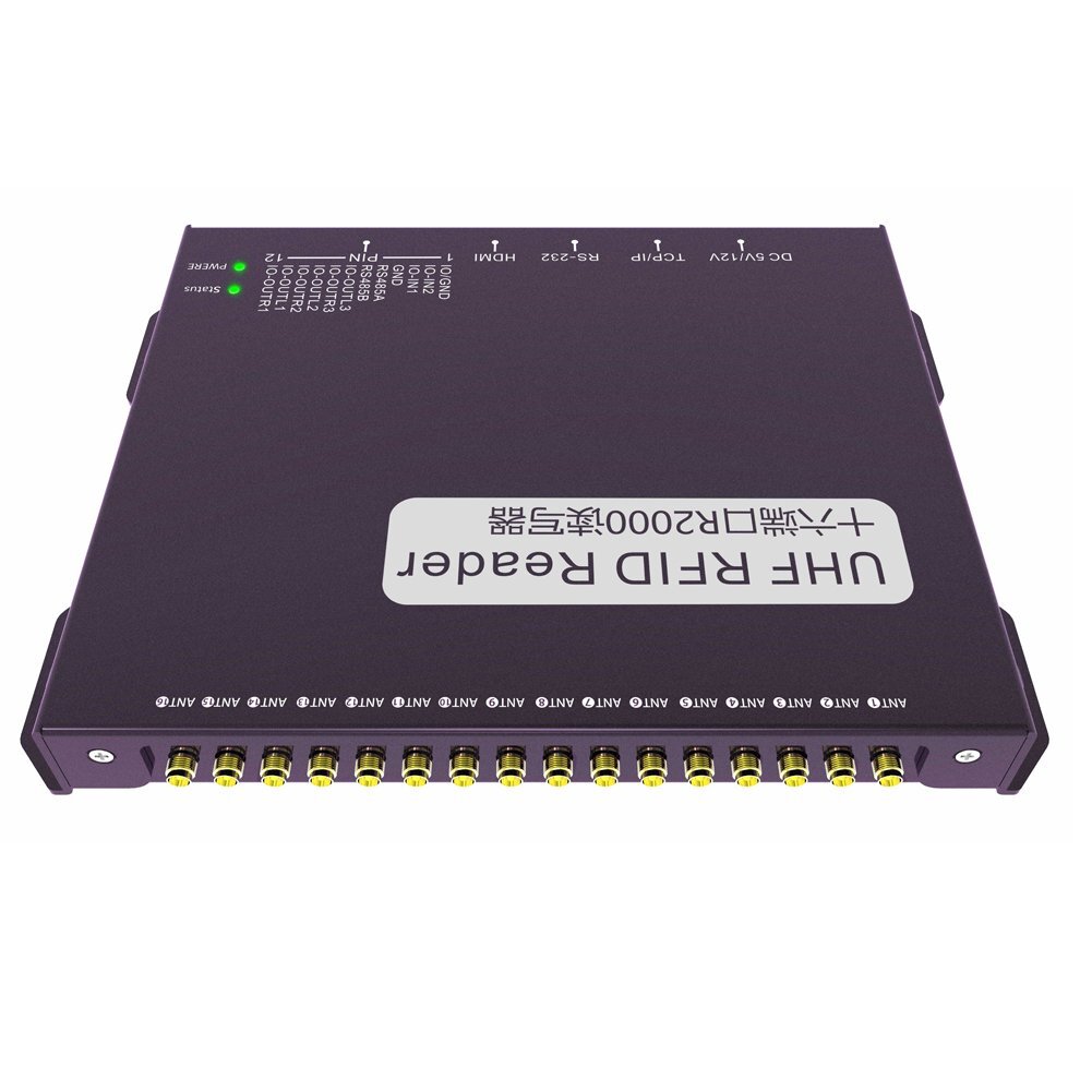 16-port UHF RFID Reader 十六口超高頻讀寫(xiě)器